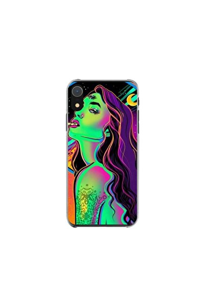 Atlas Персонализиран калъф тип Apple iPhone XR, Цветно момиче, , S1D1M0249