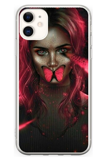 Atlas Husa personalizata tip carcasa Apple iPhone 12, Butterfly Mouth 2, , S1...