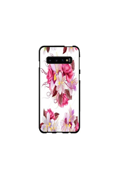 Atlas Εξατομικευμένη θήκη τύπου Samsung Galaxy S10 Plus, Λουλούδια 4, , S1D1M...