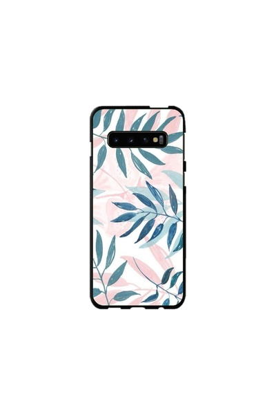 Atlas Εξατομικευμένη θήκη τύπου Samsung Galaxy S10 Plus, Leaf Design 1, , S1D...