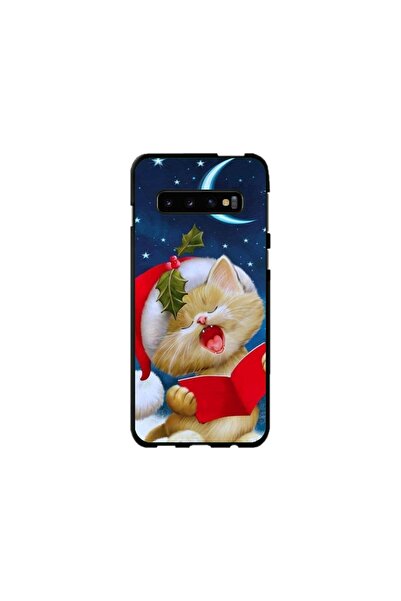Atlas Εξατομικευμένη θήκη Samsung Galaxy S10, Christmas Cat, , S1D1M0048