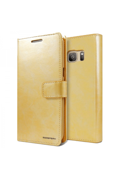 Atlas Θήκη SAMSUNG Galaxy Note 2 - Bluemoon Diary (Χρυσή)