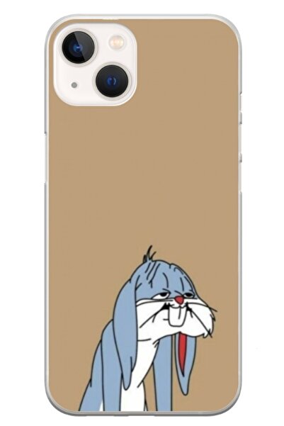 Atlas Εξατομικευμένη θήκη τύπου Apple iPhone 13 Mini, Tired Bunny, , S1D1M0027