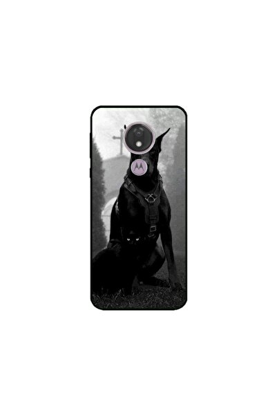 Atlas Husa personalizata tip carcasa Motorola Moto G7 Power, Doberman, , S1D1...