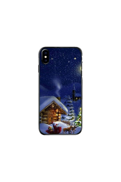 Atlas Εξατομικευμένη θήκη τύπου Apple iPhone XS, Christmas Cottage, , S1D1M0059