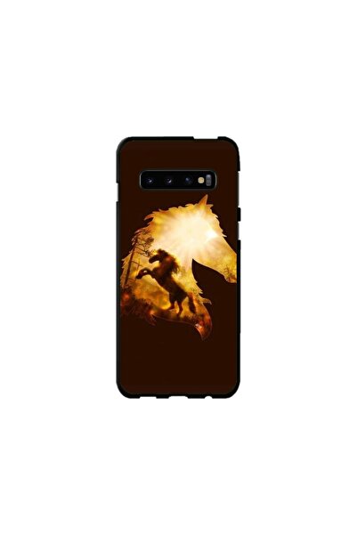 Atlas Εξατομικευμένη θήκη τύπου Samsung Galaxy S10 Plus, Άλογο 1, , S1D1M0098