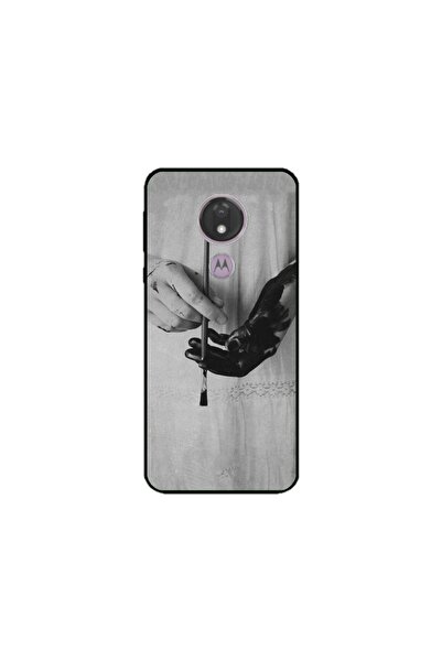 Atlas Husa personalizata tip carcasa Motorola Moto G7 Power, Black Paint, , S...