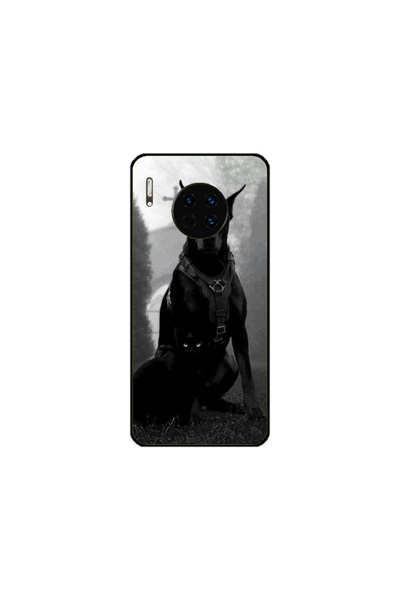 Atlas Husa personalizata tip carcasa Huawei Mate 30, Doberman, , S1D1M0018