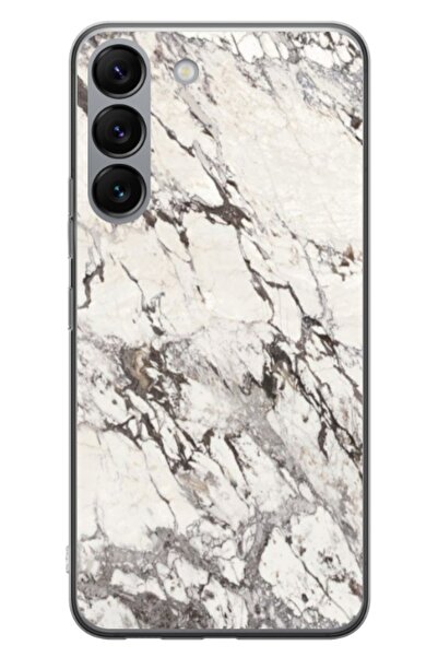 Atlas Husa personalizata tip carcasa Samsung Galaxy S23, White Marble, , S1D1...