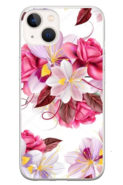 Atlas Husa personalizata tip carcasa Apple iPhone 13 Mini, Flowers 4, , S1D1M...