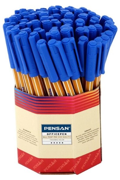 Dağtaş Kırtasiye قلم مكتب بينسان 1010 قلم حبر جاف 60 قطعة