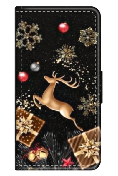 Atlas Персонализиран калъф-книга за Samsung Galaxy A50, Reindeer 2, , S1D1M0052