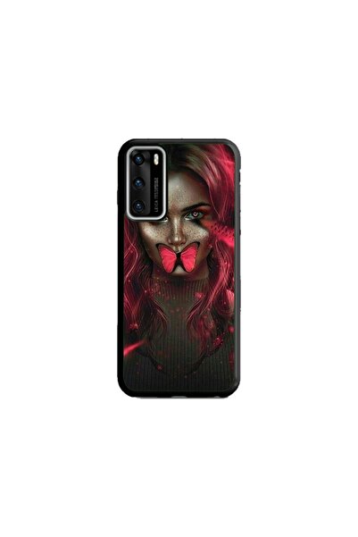 Atlas Husa personalizata tip carcasa Huawei P40 Lite, Butterfly Mouth 2, , S1...