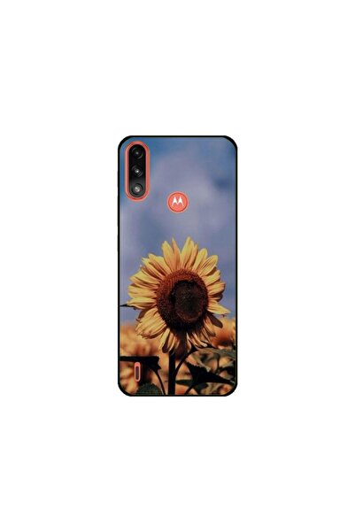 Atlas Husa personalizata tip carcasa Motorola Moto E7 Power, Sunflower 1, , S...