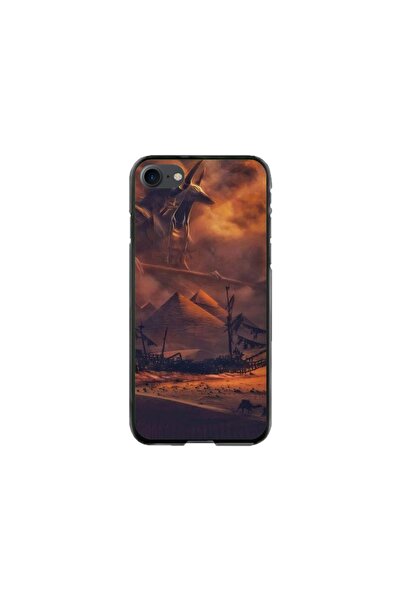 Atlas Husa personalizata tip carcasa Apple iPhone 8, Anubis, , S1D1M0281