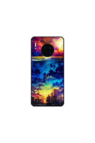 Atlas Husa personalizata tip carcasa Huawei Mate 30, Abstract City, , S1D1M0263