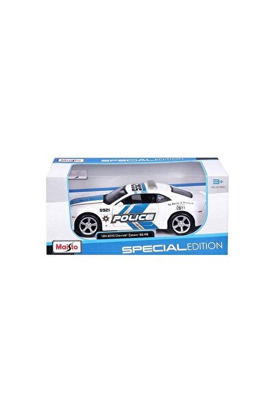 NECO TOYS May32108 Maisto 1:24 2010 Model Chevrolet Camaro Ss Rs Police Model Car -Necotoys