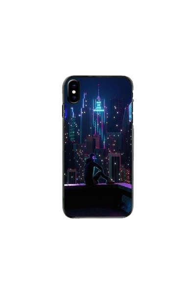 Atlas Εξατομικευμένη θήκη τύπου Apple iPhone X, Neon City, , S1D1M0260