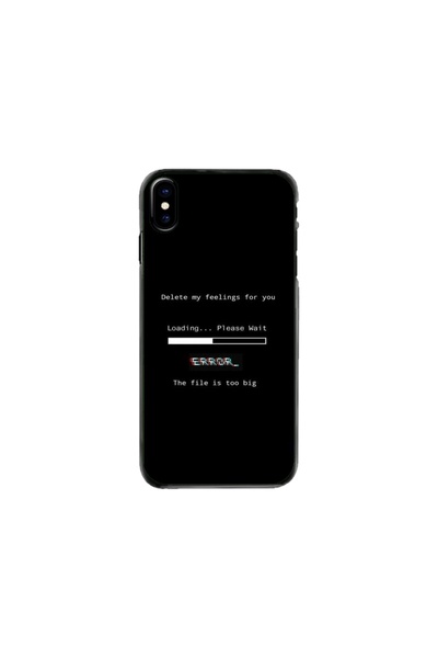 Atlas Εξατομικευμένη θήκη τύπου Apple iPhone XS, Delete Feelings, , S1D1M0069