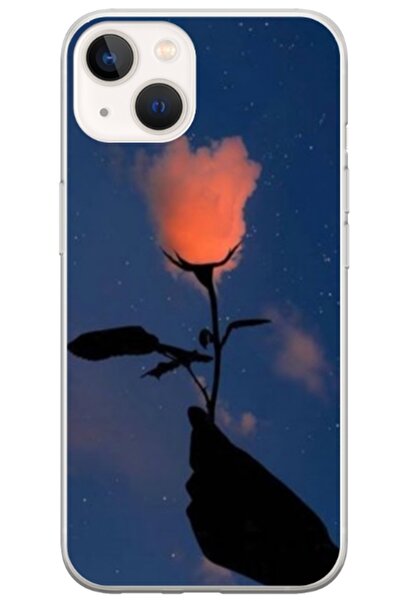 Atlas Husa personalizata tip carcasa Apple iPhone 13, Sky Flower, , S1D1M0159