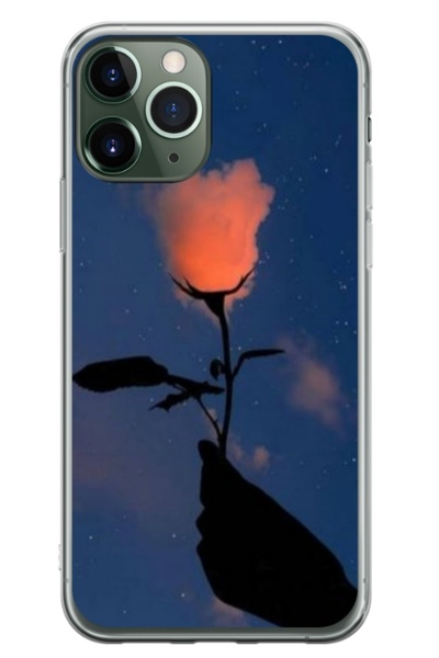 Atlas Husa personalizata tip carcasa Apple iPhone 12 Pro Max, Sky Flower, , S...