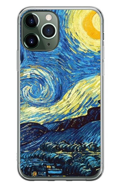 Atlas Husa personalizata tip carcasa Apple iPhone 11 Pro Max, Van Gogh, , S1D...