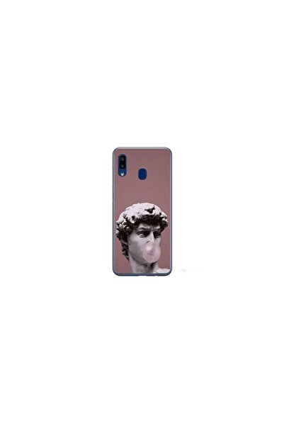 Atlas Husa personalizata tip carcasa Samsung Galaxy A40, Bubble Gum Statue, , S1D1M0317