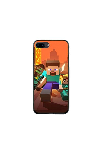 Atlas Husa personalizata tip carcasa Apple iPhone 8 Plus, Minecraft 1, , S1D1...