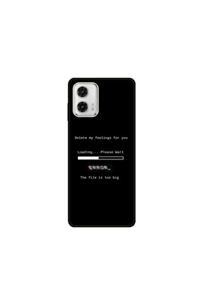 Atlas Εξατομικευμένη θήκη τύπου Motorola Moto E13, Delete Feelings, , S1D1M0069