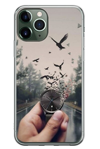 Atlas Εξατομικευμένη θήκη τύπου Apple iPhone 12 Pro, Time Flies 2, , S1D1M0365