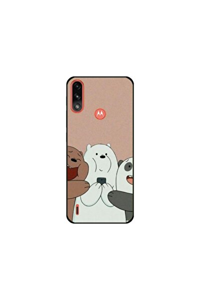 Atlas Προσαρμοσμένο κάλυμμα θήκης για Motorola Moto E7 Power, Bears 2, , S1D1...