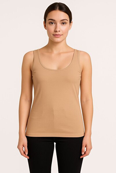 MAVİ QUMSAL Γυναικείο Βαμβακερό Αθλητικό Εσώρουχο Basic σε Χρώμα Επιδερμίδας