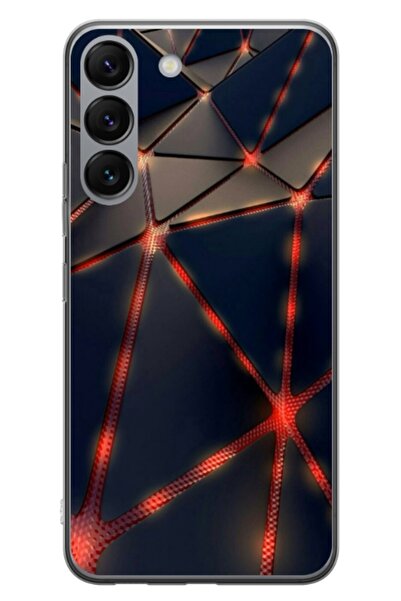 Atlas Husa personalizata tip carcasa Samsung Galaxy S23 Plus, Lava Triangles,...