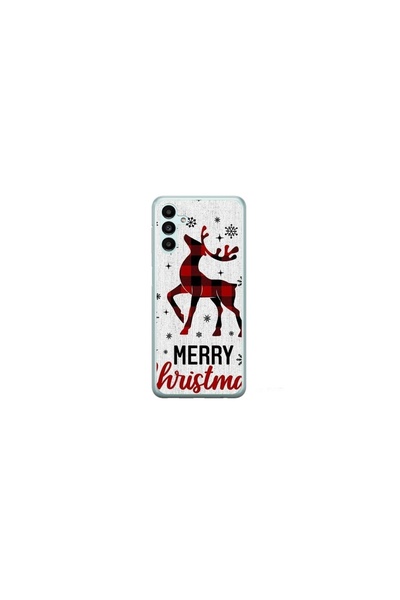 Atlas Husa personalizata tip carcasa Samsung Galaxy A54, Merry Christmas Rein...