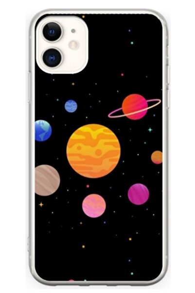 Atlas Εξατομικευμένη θήκη τύπου Apple iPhone 11, Colorful Galaxy, , S1D1M0283