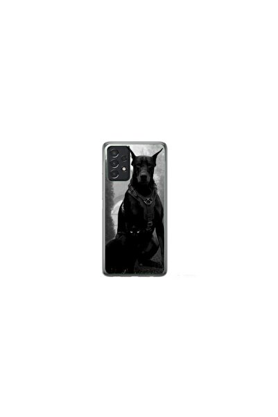 Atlas Персонализиран калъф за Samsung Galaxy A32, Доберман, S1D1M0018