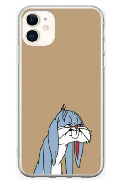 Atlas Husa personalizata tip carcasa Apple iPhone 11, Tired Bunny, , S1D1M0027