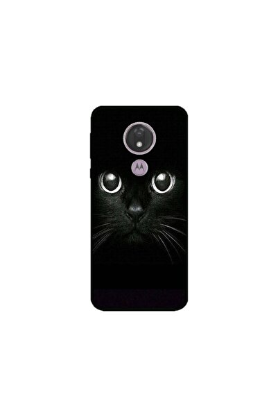 Atlas Husa personalizata tip carcasa Motorola Moto G7 Power, Black Cat 1, , S...