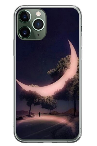 Atlas Husa personalizata tip carcasa Apple iPhone 12 Pro Max, Moon in the Tre...