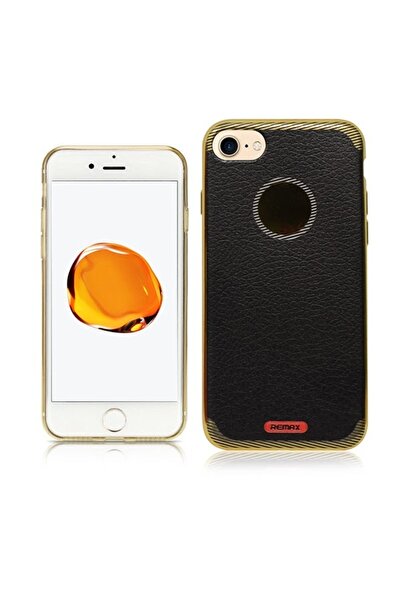 Atlas APPLE iPhone 7 / 8 Case - REMAX Hane (Black & Gold)