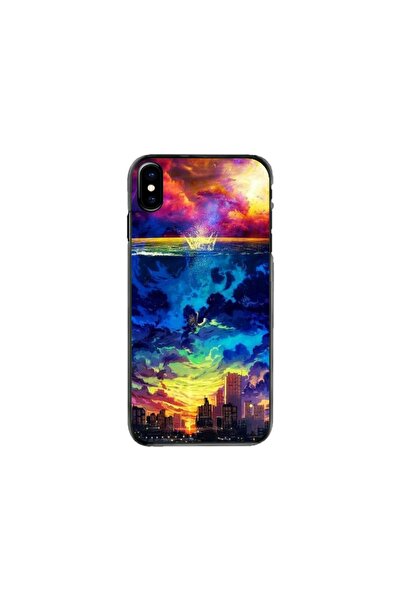 Atlas Εξατομικευμένη θήκη τύπου Apple iPhone X, Abstract City, , S1D1M0263