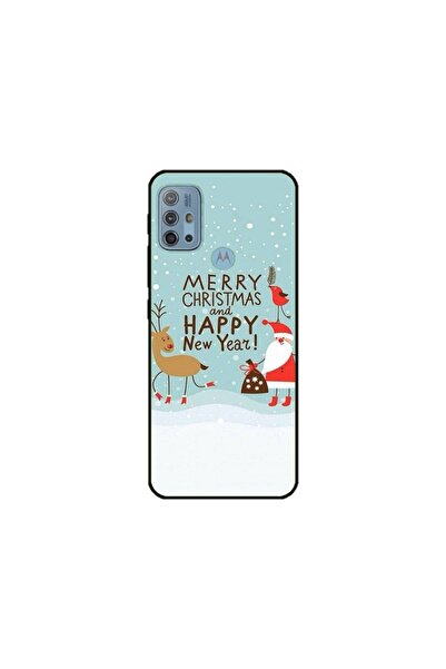 Atlas Husa personalizata tip carcasa Motorola Moto G10 Power, Happy Christmas...