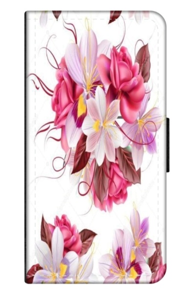 Atlas Husa personalizata tip carte Xiaomi Redmi Note 9 Pro Max, Flowers 4, , ...
