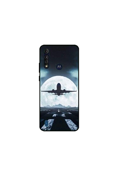 Atlas Husa personalizata tip carcasa Motorola Moto G8, Moon Landing, , S1D1M0077