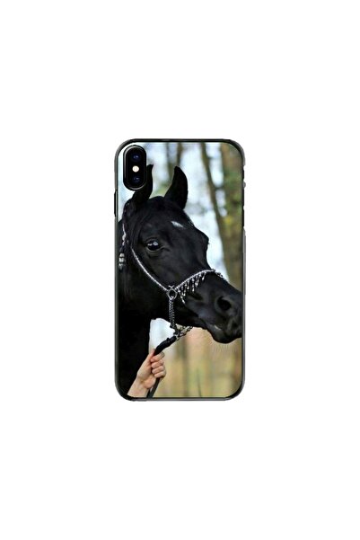 Atlas Husa personalizata tip carcasa Apple iPhone XS, Black Horse, , S1D1M0019