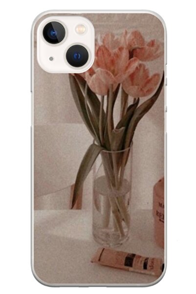 Atlas Husa personalizata tip carcasa Apple iPhone 13 Mini, Flowers 14, , S1D1...