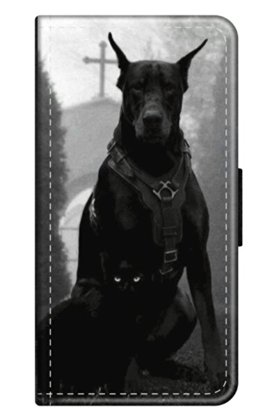 Atlas Husa personalizata tip carte Motorola Moto G10, Doberman, , S1D1M0018