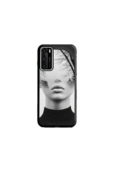 Atlas Husa personalizata tip carcasa Huawei P40 Lite, Abstract Lady, , S1D1M0066