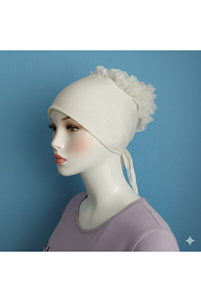 SARE NEHİR قبعة من الدانتيل