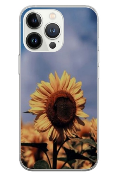 Atlas Husa personalizata tip carcasa Apple iPhone 14 Pro, Sunflower 1, , S1D1...
